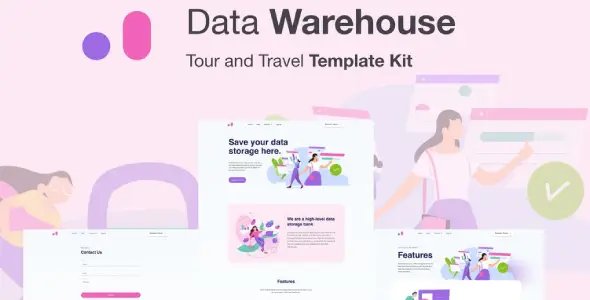Stroranger – Data Warehouse Elementor Template Kit